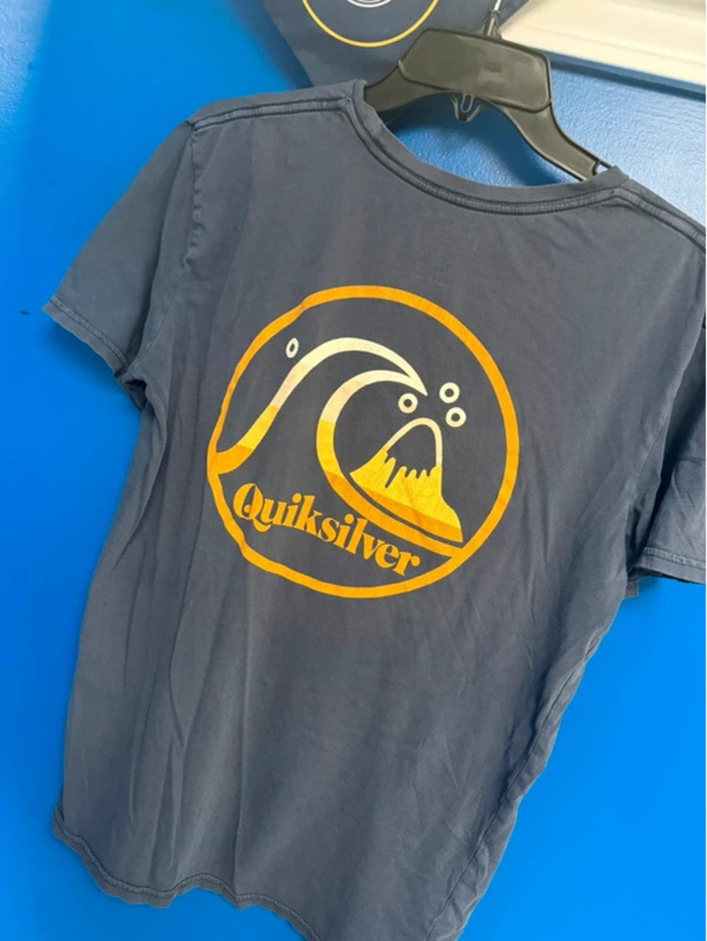 Quiksilver Wave Logo Graphic T-Shirt